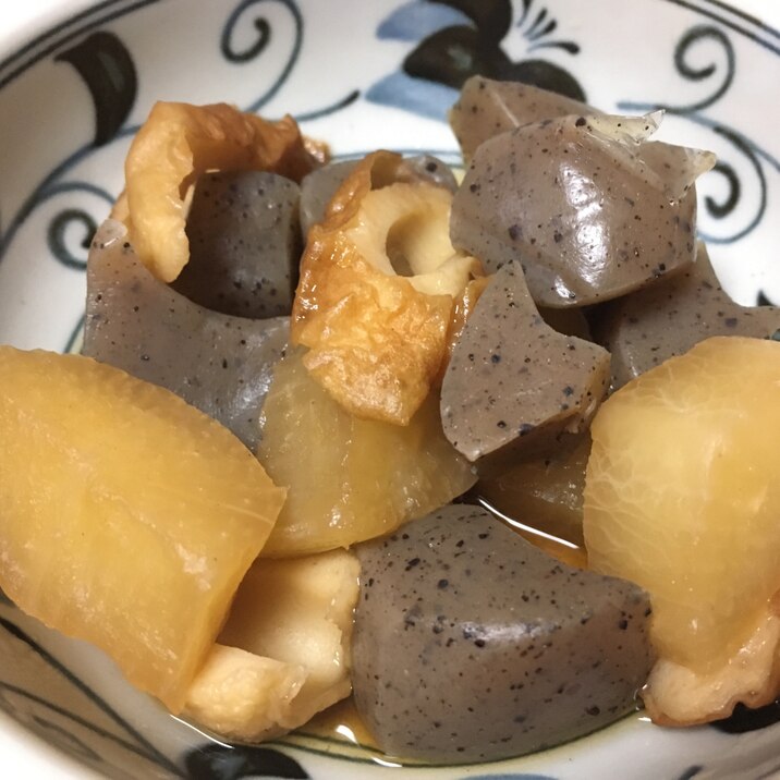 ちくわと大根とこんにゃくの煮物